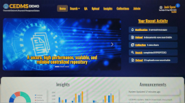 DFAS Corporate Electronic Document Management System (CEDMS) home page.